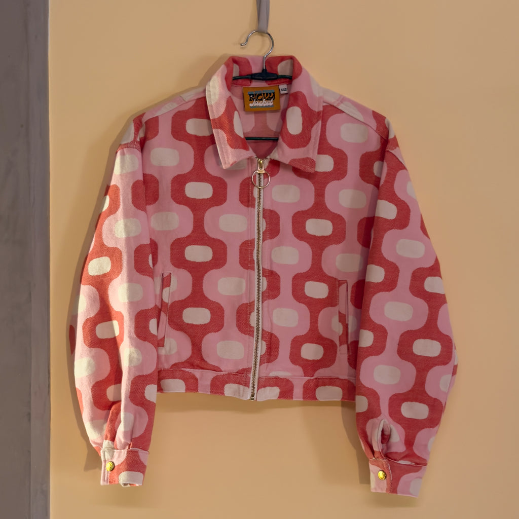 【HI FI FNK】Res Jacquard Oversized Jacket HI FI FNK】Res Jacquard Oversized Jacket アウター