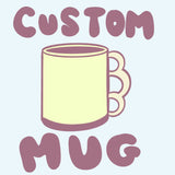 Bubble Handle - Custom Mug
