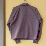 Nike Sportswear Swoosh Cropped Utility Jacket Purple Smoke