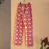 Big Bud Press Western Pants Pink Jacquard