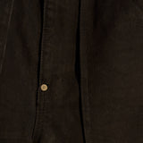 Andersson Bell Black Matt Raw-Cut Jeans